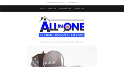 Desktop Screenshot of allinonehomeinspections.net